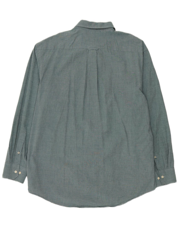 IZOD Herrenhemd XL, grüne Baumwolle