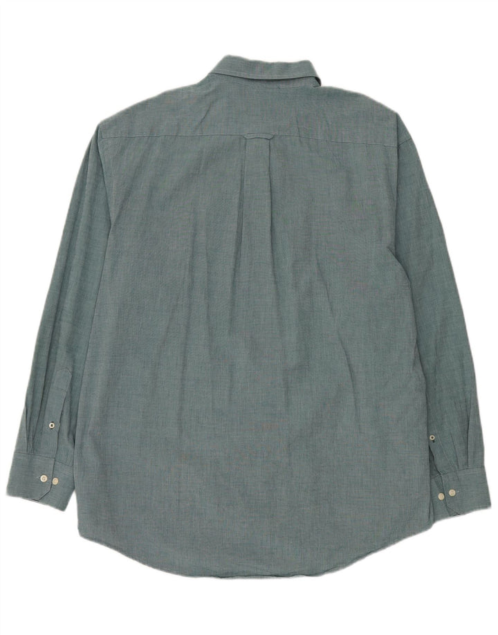 IZOD Herrenhemd XL, grüne Baumwolle