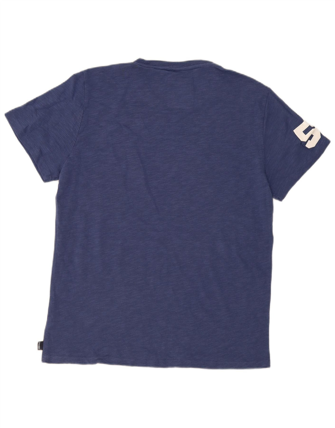 Superdry Herren Grafik T-Shirt Top 2XL Blau Baumwolle