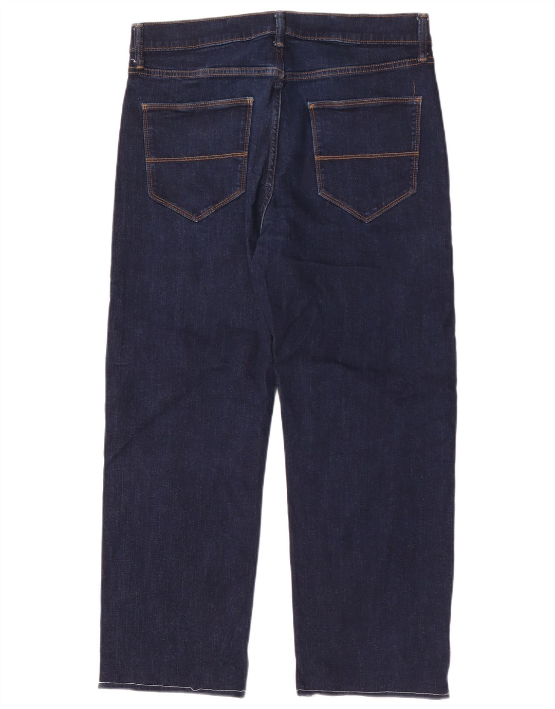 Marks & Spencer lockere Herrenjeans W32 L27 marineblaue Baumwolle