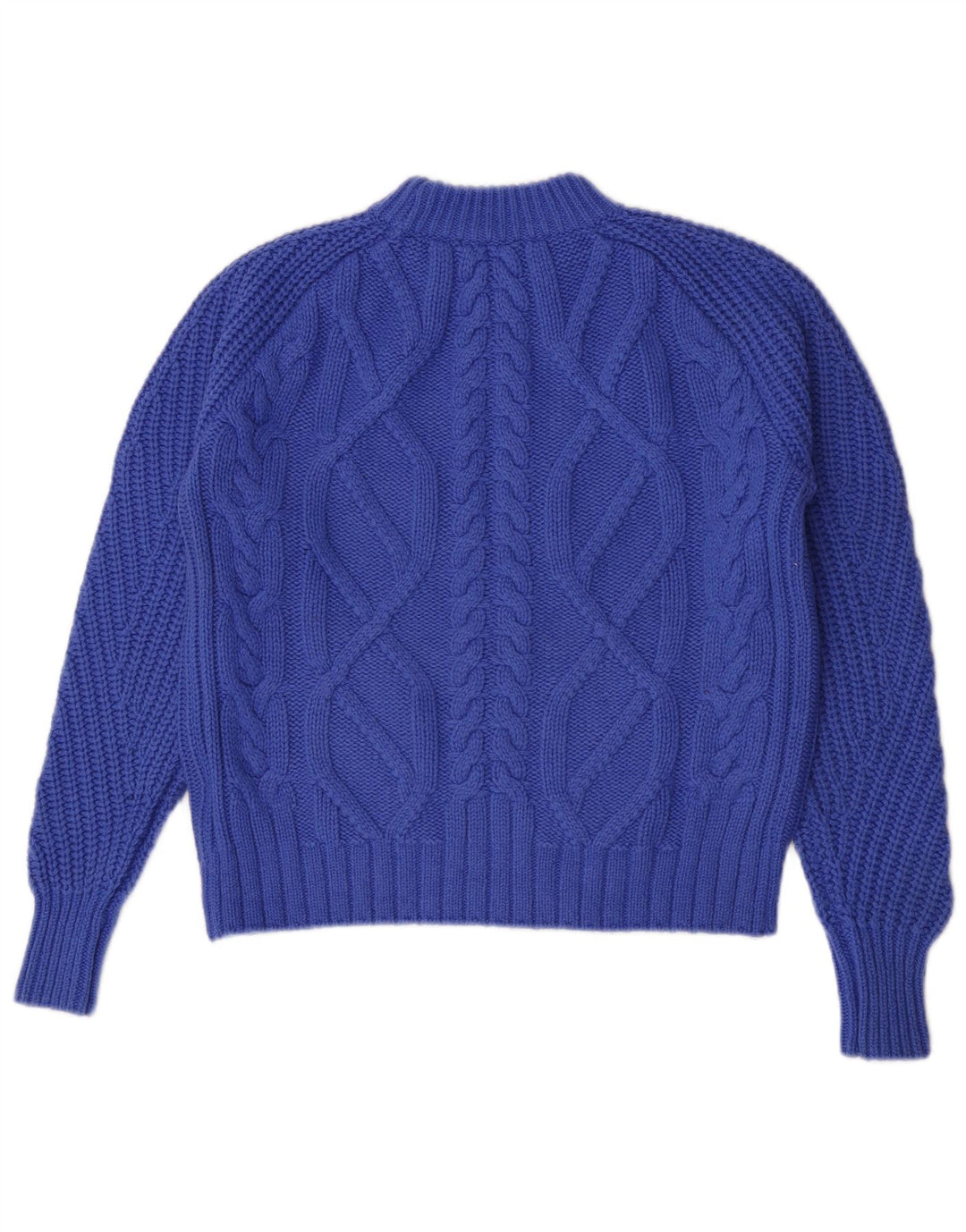 Marks & Spencer Damen Autograph Rollkragenpullover, Gr. 8, Blau