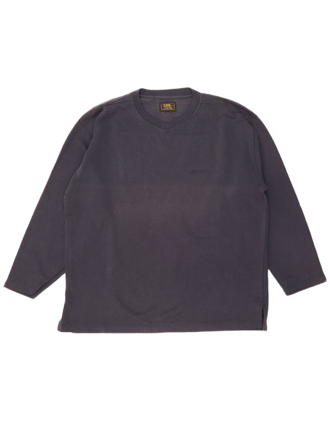 Lee Herren Sweatshirt Pullover 2XL Marineblau