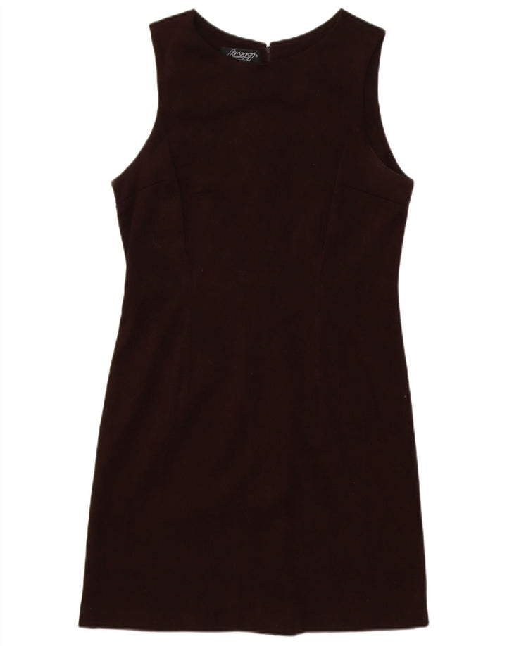 LORSAY Womens Sleeveless Sheath Dress EU 40 Medium Brown Viscose