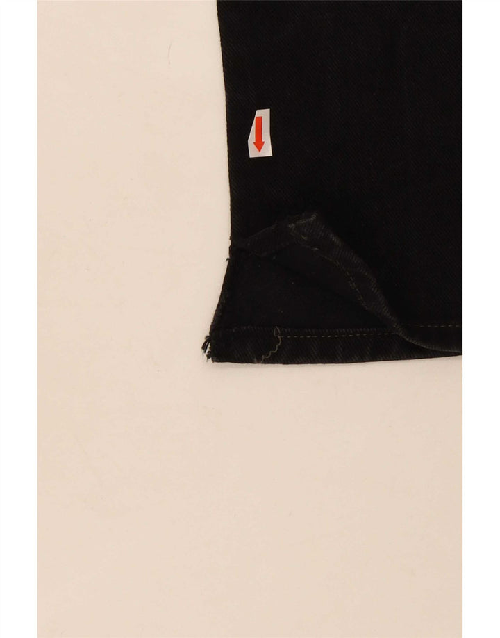 Diesel Damen Bootcut Jeans W31 L33 Schwarze Baumwolle