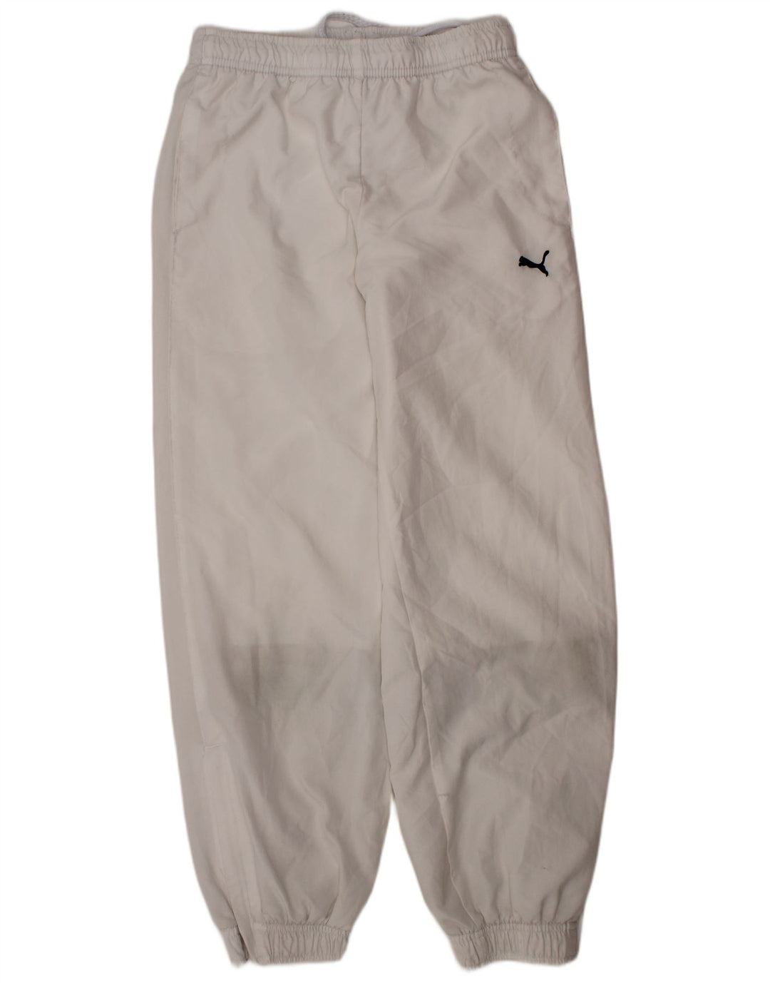 PUMA Jungen-Trainingshose, Jogginghose, 9–10 Jahre, weißes Polyester