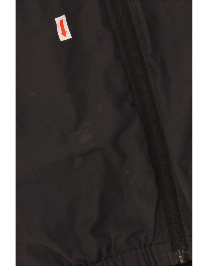 LYLE & SCOTT Bomberjacke mit Kapuze für Jungen, 14–15 Jahre, schwarze Baumwolle