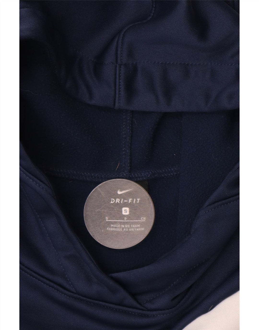 NIKE Herren Dri Fit Graphic Kapuzenpullover, Größe S, Marineblau, Polyester
