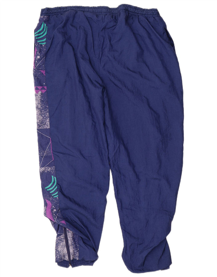 ORSO POETA Herren-Trainingsanzug XL, marineblau, geometrisch, Polyamid