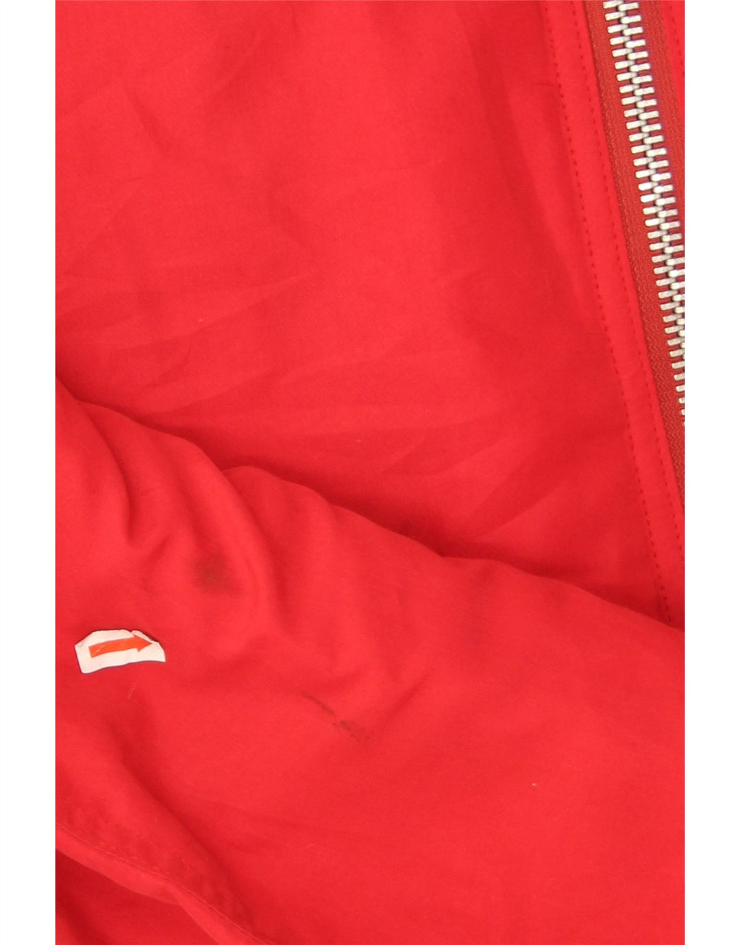 Polbot Herren Loose Fit Wattierte Jacke UK 38 Mittelrotes Polyester