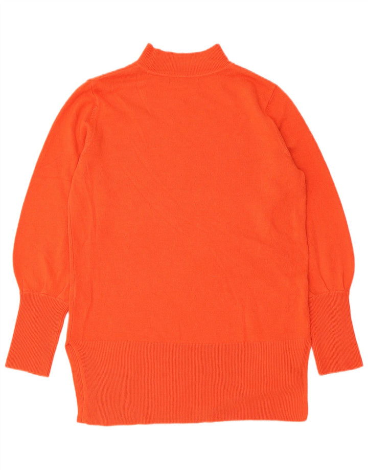 Marks & Spencer Rollkragenpullover für Damen, Gr. 14, mittelorange