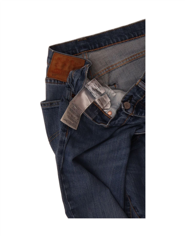 LEVI'S Mens 511 Slim Jeans W36 L30 Blue Cotton Vintage Levi's and Second-Hand Levi's from Messina Hembry 