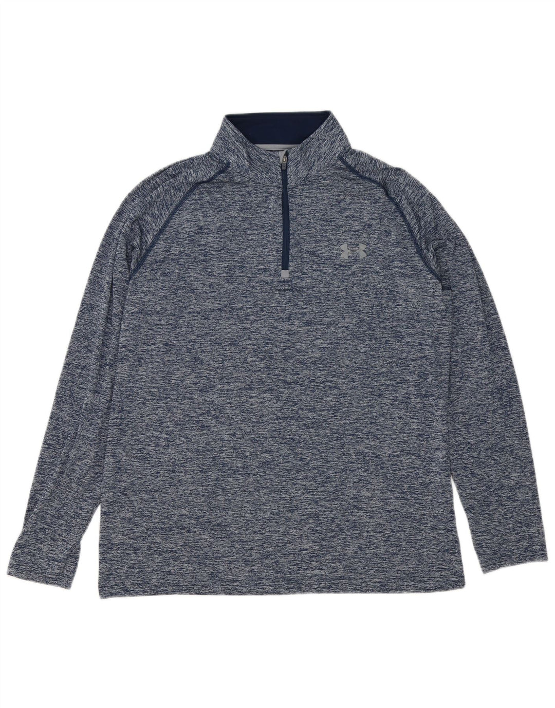 Under Armour Herren Heat Gear Pullover-Trainingsanzugoberteil, groß, blau meliert