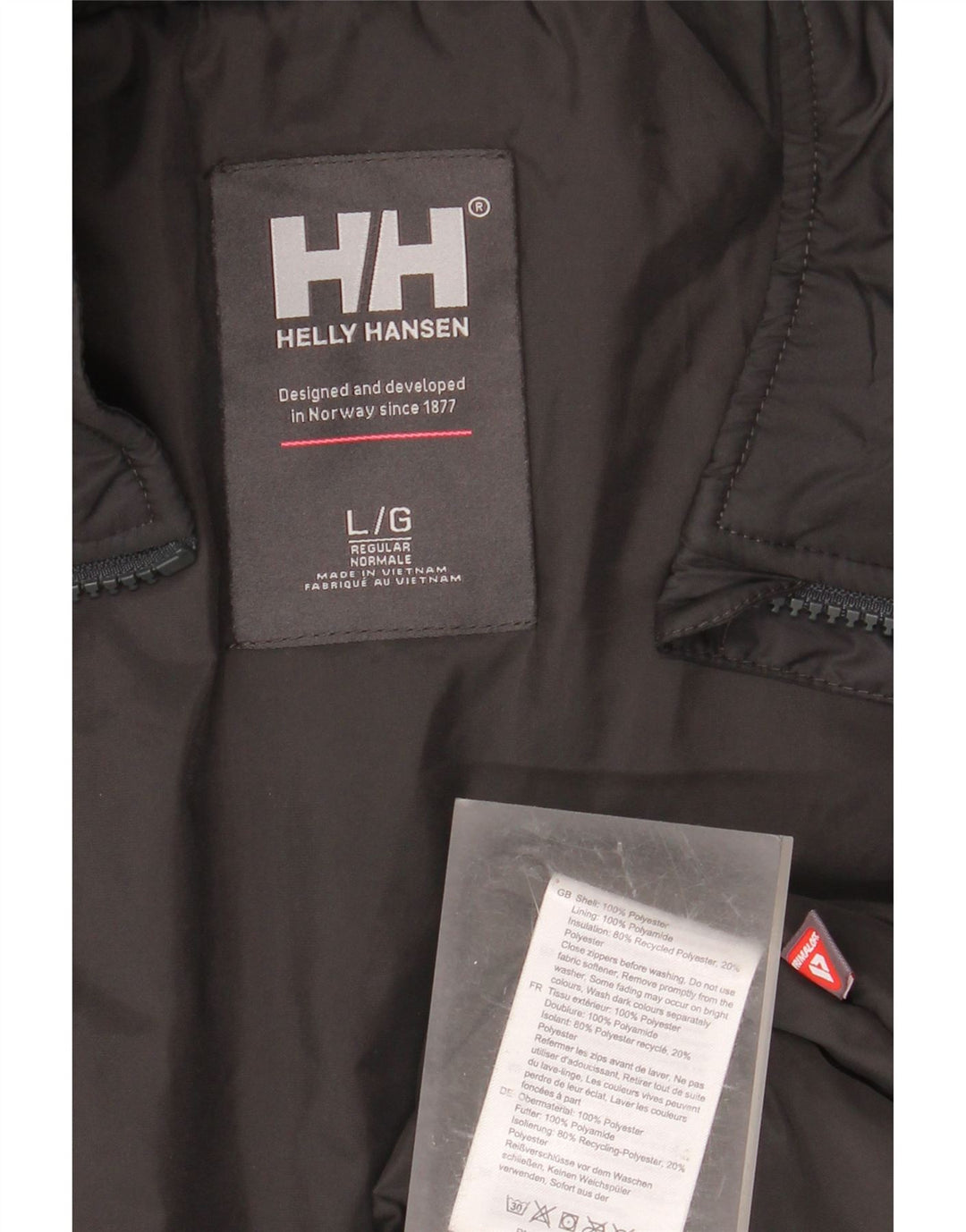HELLY HANSEN Herren Regular Fit Windjacke UK 40 Large Schwarz