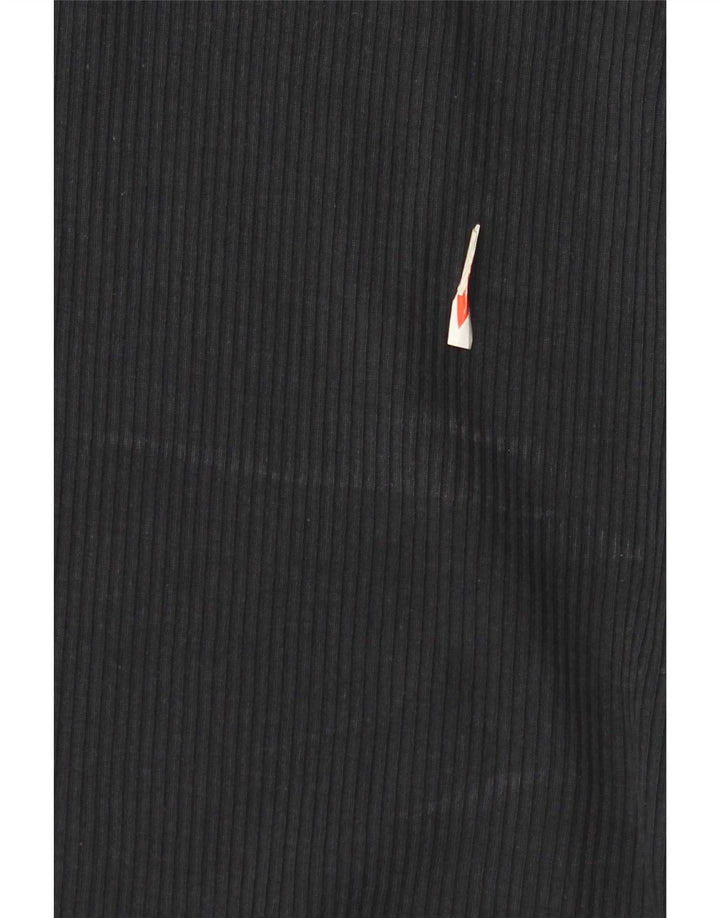 Zara Herren Poloshirt XL Schwarz Baumwolle