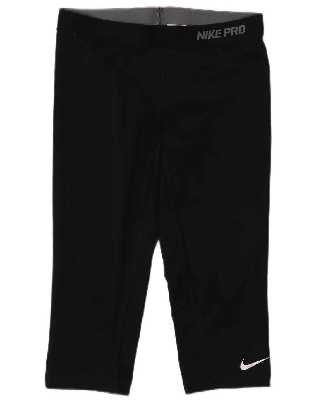 Nike Damen Capri-Leggings UK 12 Medium Schwarz