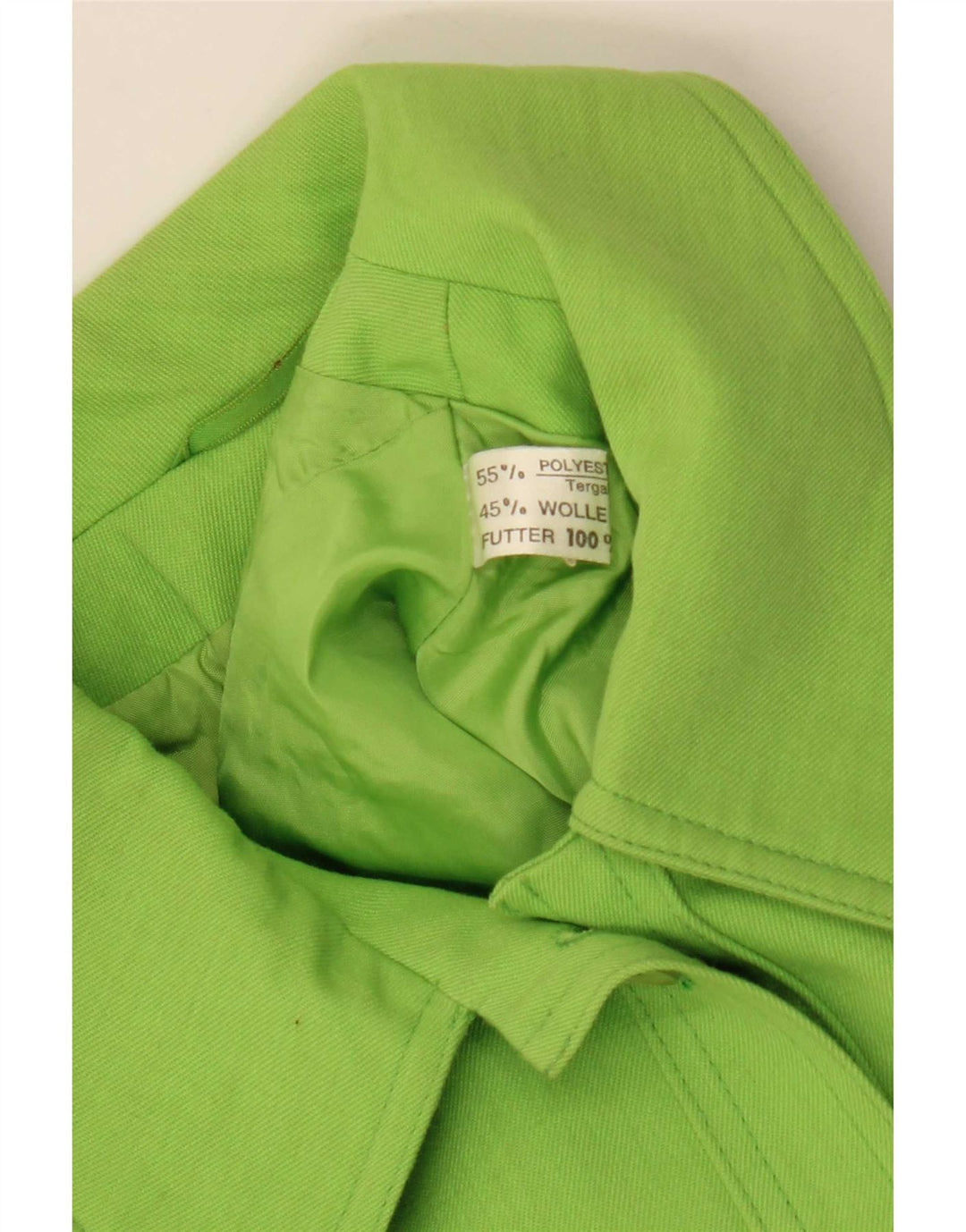 Gil Bret Damen Crop Bomberjacke UK 14 Large Grün Polyester