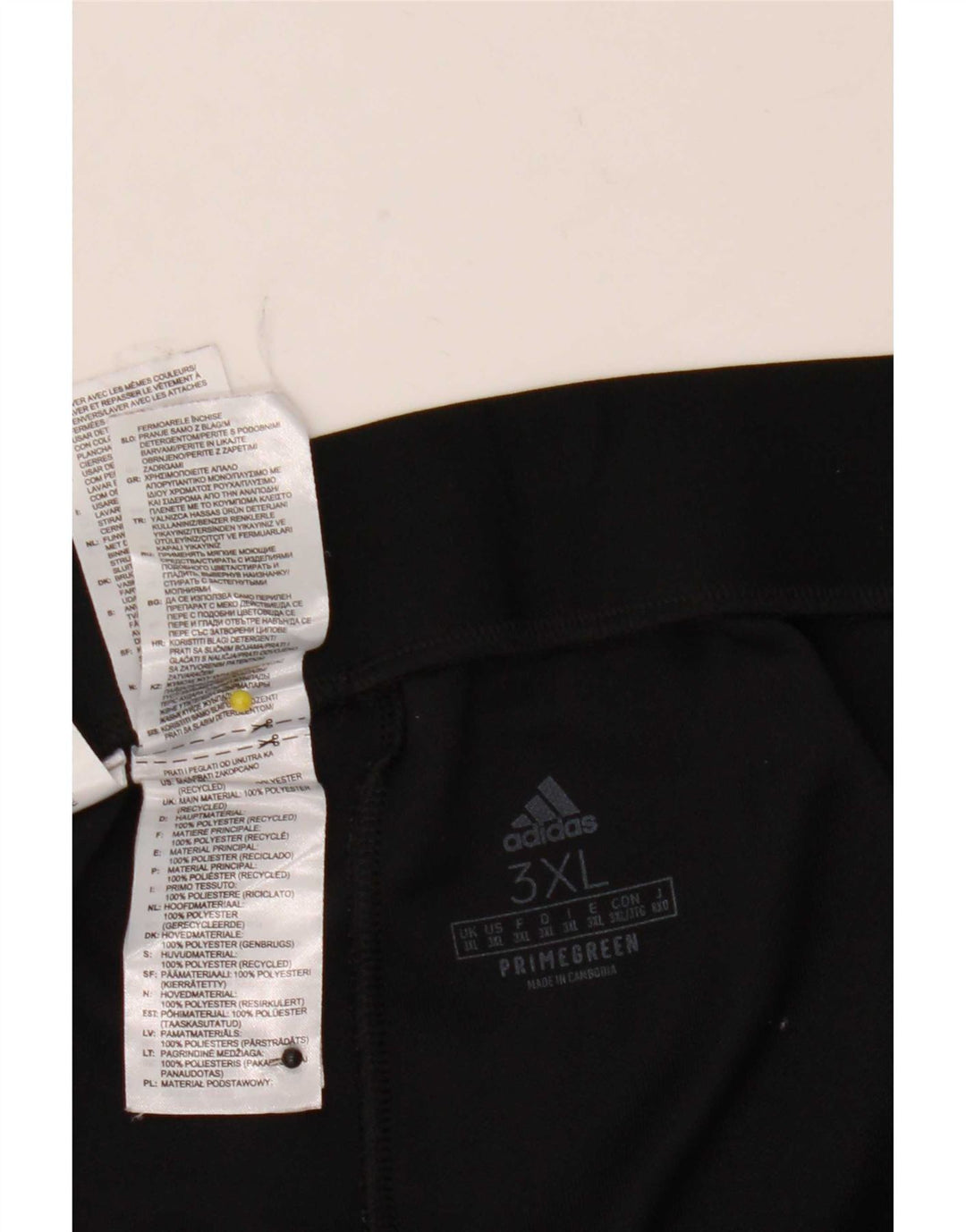 Adidas Herren Aeroready Trainingshose 3XL Schwarz Polyester