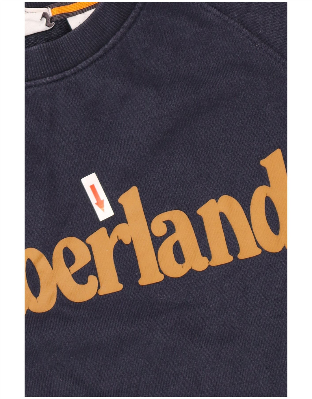 Timberland Herren Graphic Regular Fit Sweatshirt Pullover Small Marineblau