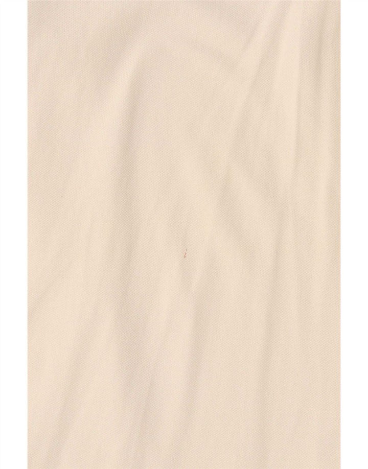 Moncler Slim-Fit-Poloshirt für Herren aus mittelweißer Colourblock-Baumwolle