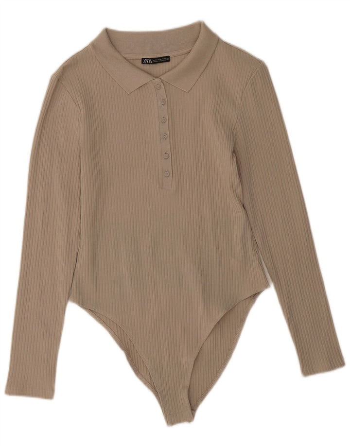 Zara Damen-Body UK 18 XL Beige