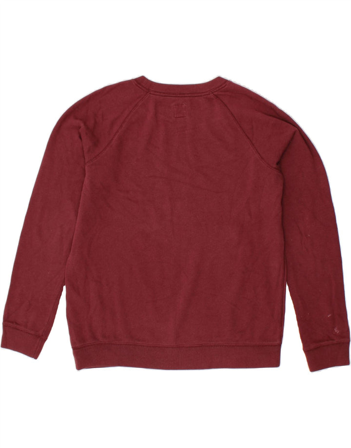 JACK WILLS Womens Sweatshirt Jumper UK 12 Medium Brown Vintage Jack Wills and Second-Hand Jack Wills from Messina Hembry 