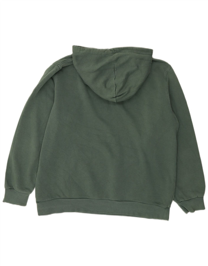 Converse Herren Kapuzenpullover XL, grüne Baumwolle