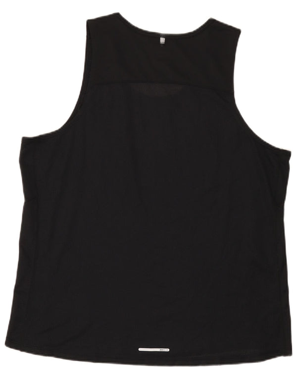 Nike Herren Dri Fit Weste Top XL Schwarz