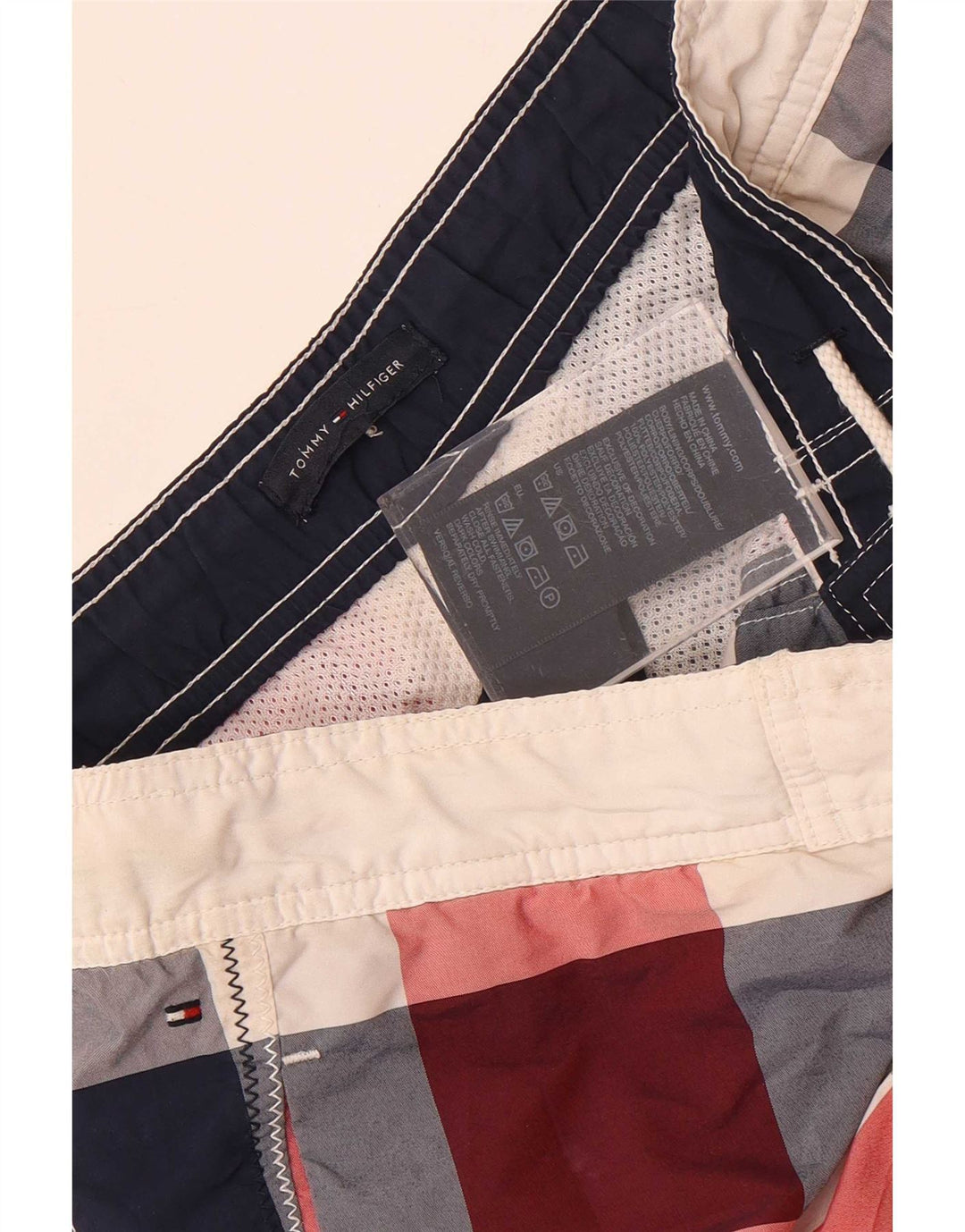 Tommy Hilfiger Badeshorts für Jungen, 13–14 Jahre, mehrfarbig kariert