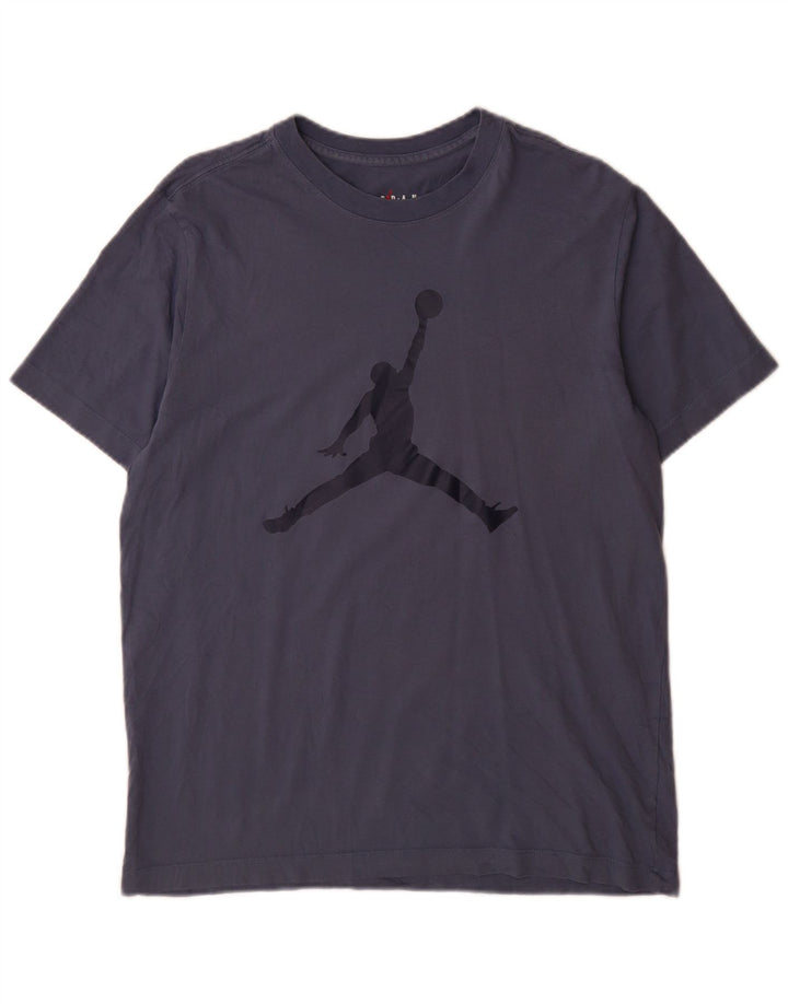 Jordan Herren-T-Shirt mit Grafik, mittelgroß, marineblau, Baumwolle