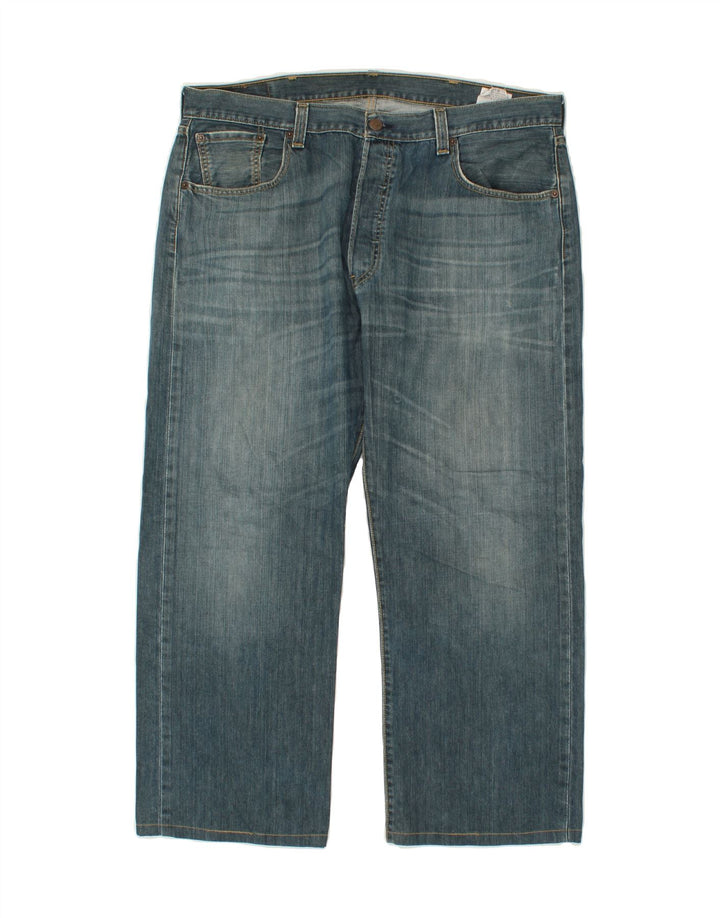 LEVI'S Herren 501 Straight Jeans W38 L26 Blaue Baumwolle