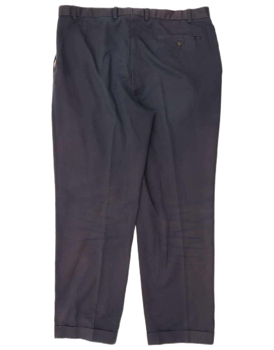 Marks & Spencer Herren Blue Harbor Pegged Anzughose W38 L31 Marineblau