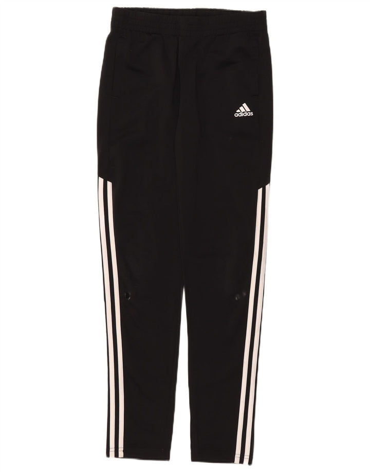 Adidas Trainingshose für Jungen, 13–14 Jahre, schwarzes Polyester