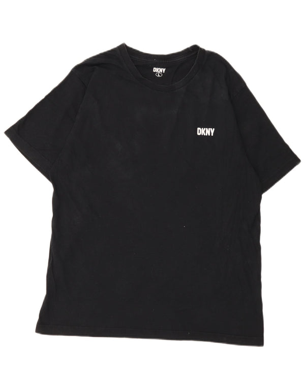 Dkny Herren T-Shirt Top Large Schwarz