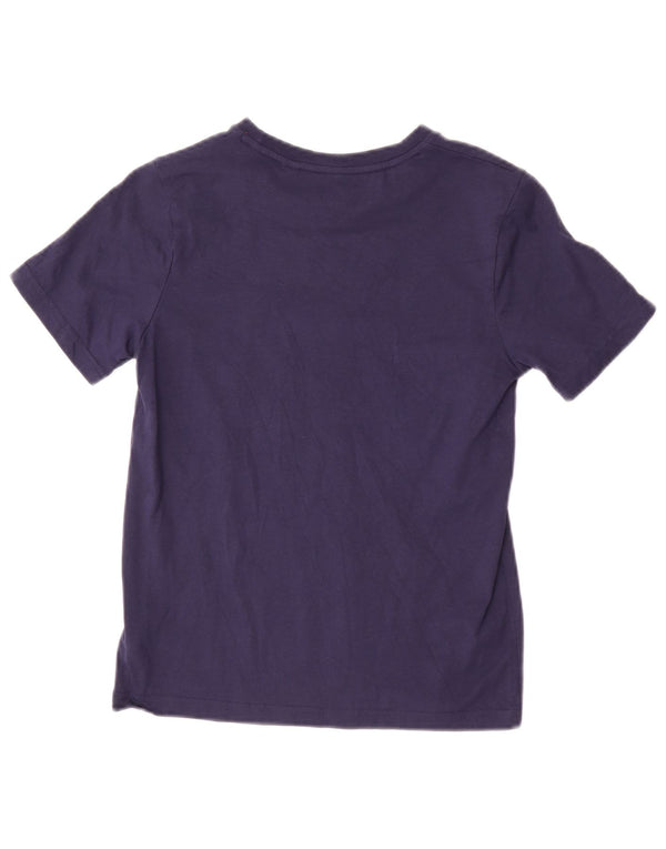 Timberland T-Shirt-Oberteil für Jungen, 11–12 Jahre, XS, Marineblau, Colourblock-Baumwolle