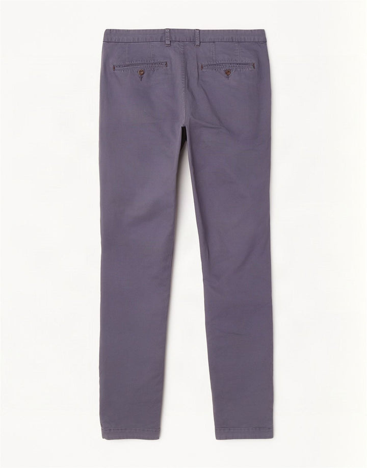 Gerade Anzughose für Herren von Ted Baker, W36, L31, marineblaue Baumwolle