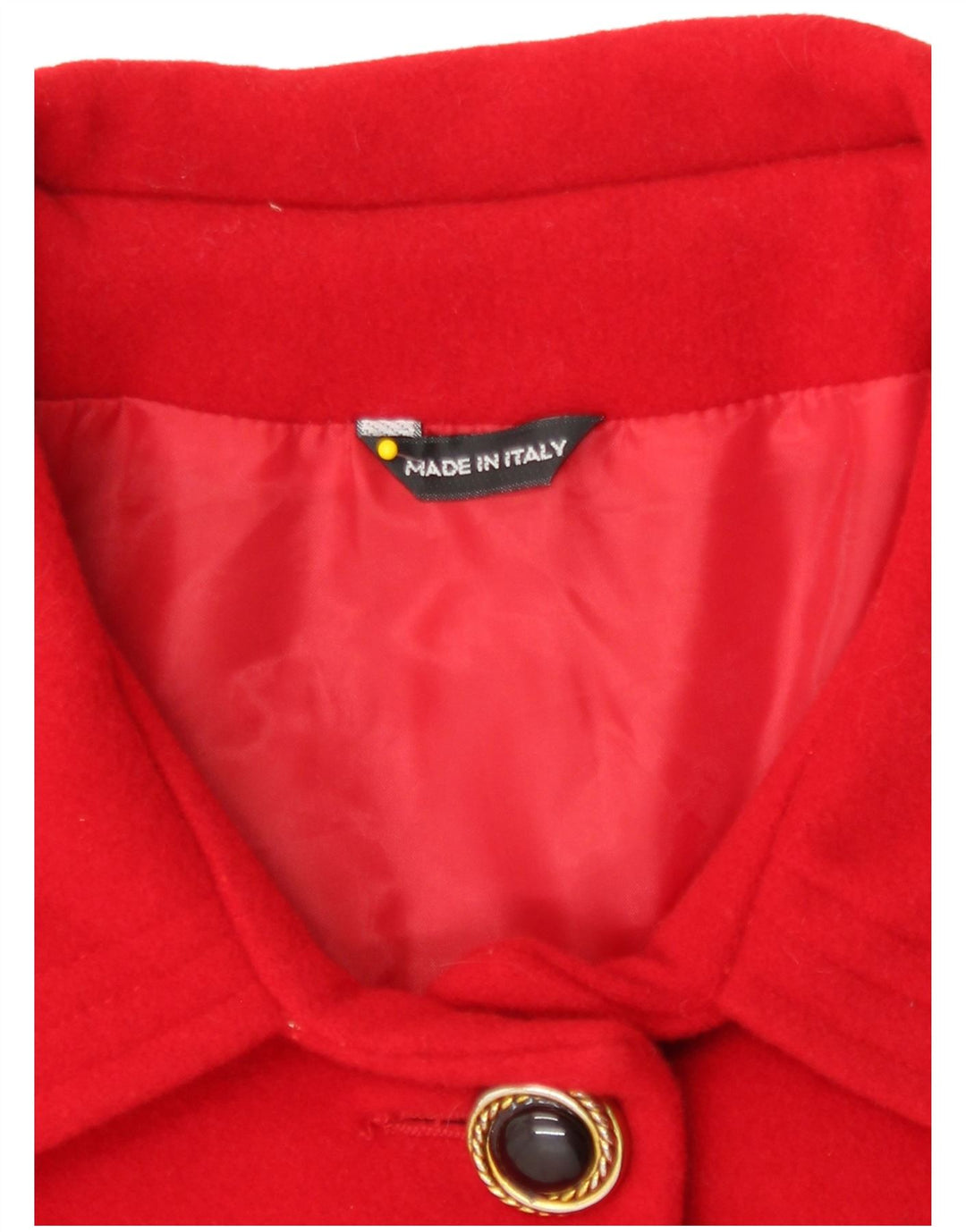 Vintage Damen Mantel UK 16 Groß Rot
