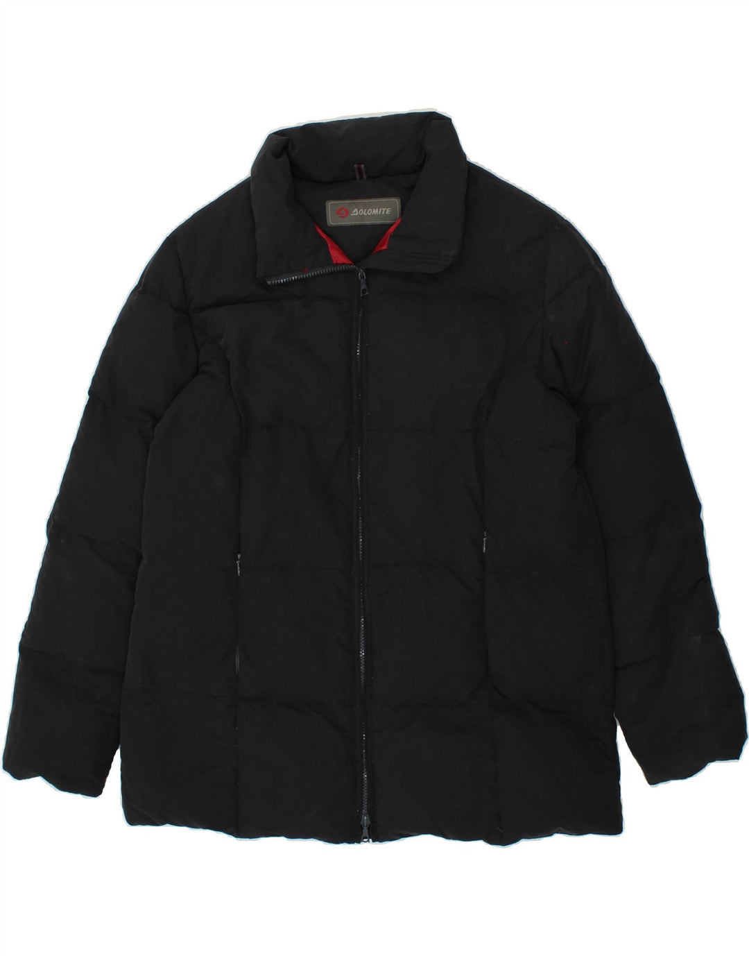 DOLOMITE Mens Padded Jacket UK 40 Large Black Nylon Vintage Dolomite and Second-Hand Dolomite from Messina Hembry 