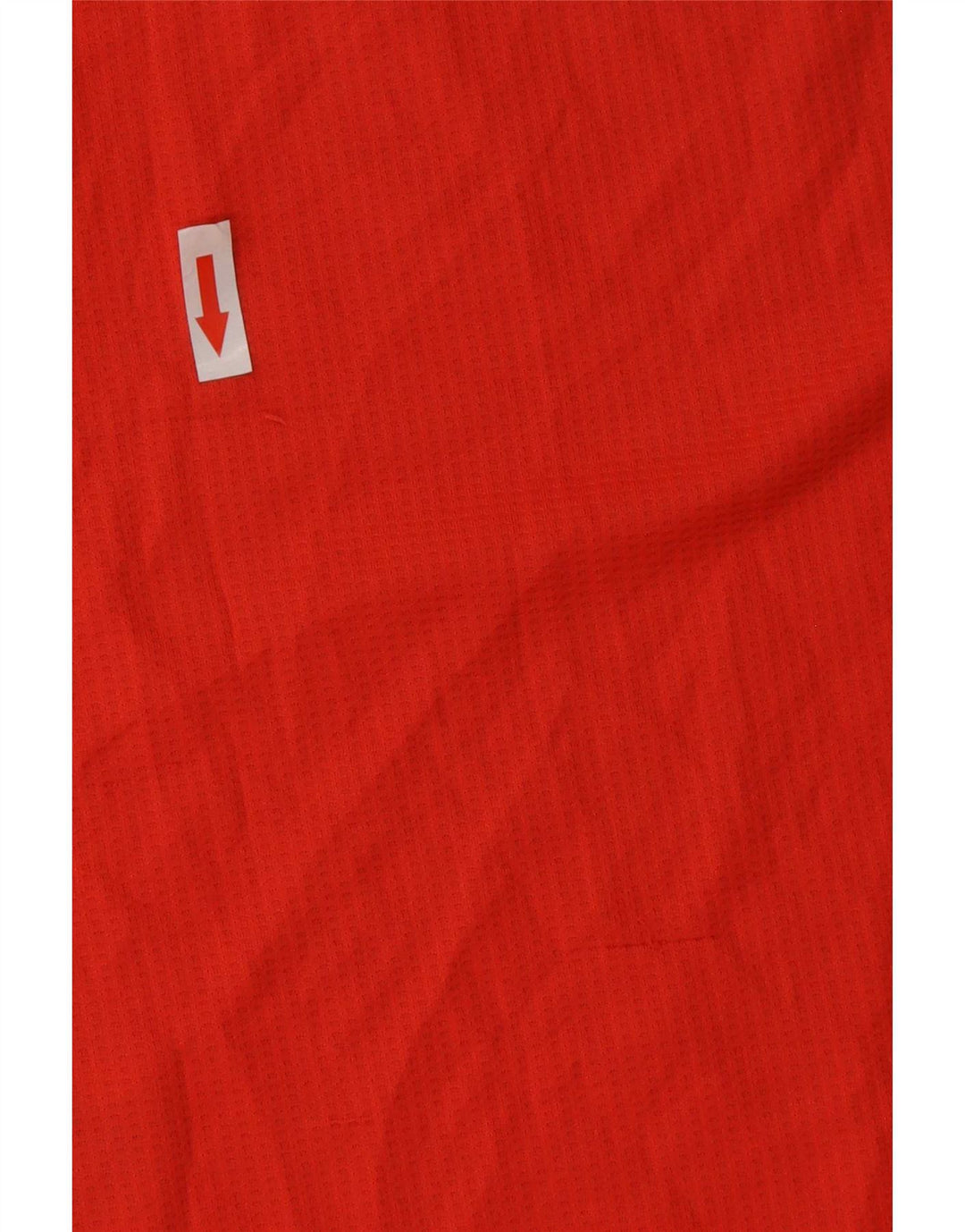 Adidas Herren Climacool T-Shirt Top Mittelrotes Colourblock-Polyester