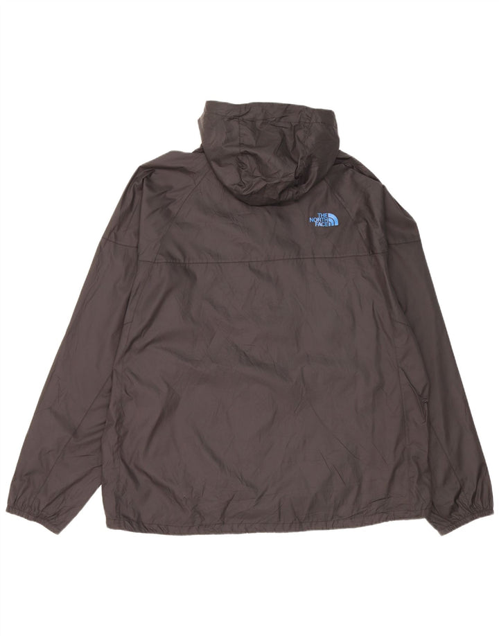 The North Face Herren-Regenjacke mit Kapuze, UK 42, XL, Schwarz, Polyester
