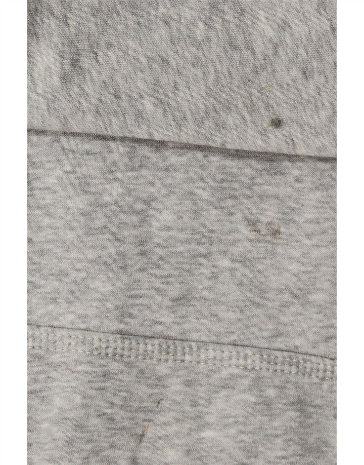 Nike Herren-Kapuzenpullover mit Grafik, mittelgrau gefleckte Baumwolle