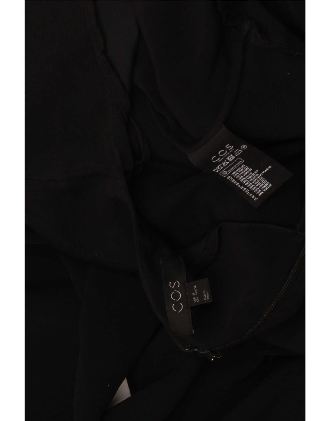 Cos Damen Overall EU 38 Mittelschwarze Viskose