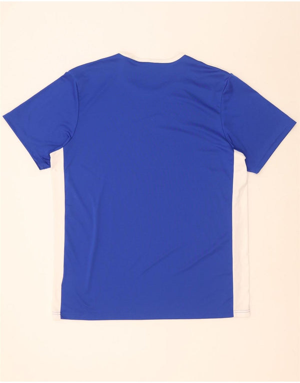 Adidas Herren Aeroready T-Shirt Top XL Blau Colourblock Polyester