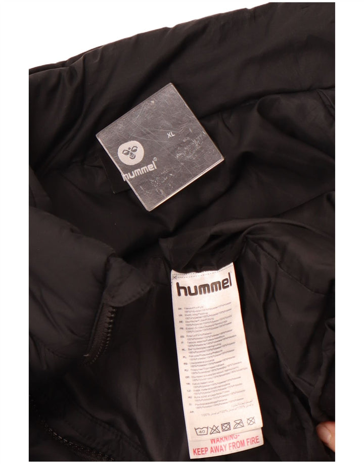 Hummel Herren Wattierte Jacke UK 42 XL Schwarz Polyester