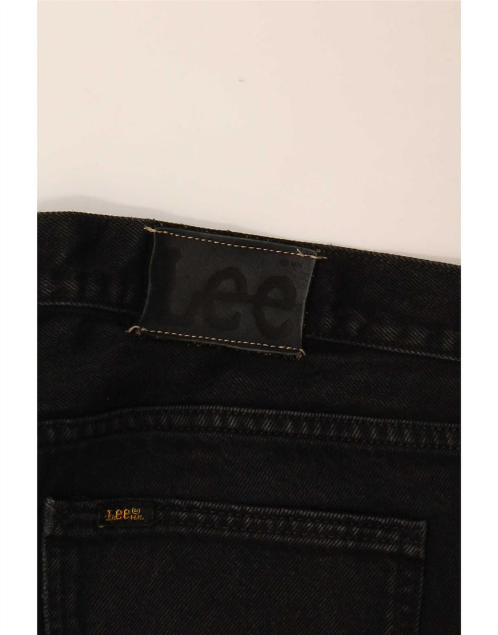 Lee Herren Straight Jeans W36 L27 Schwarz
