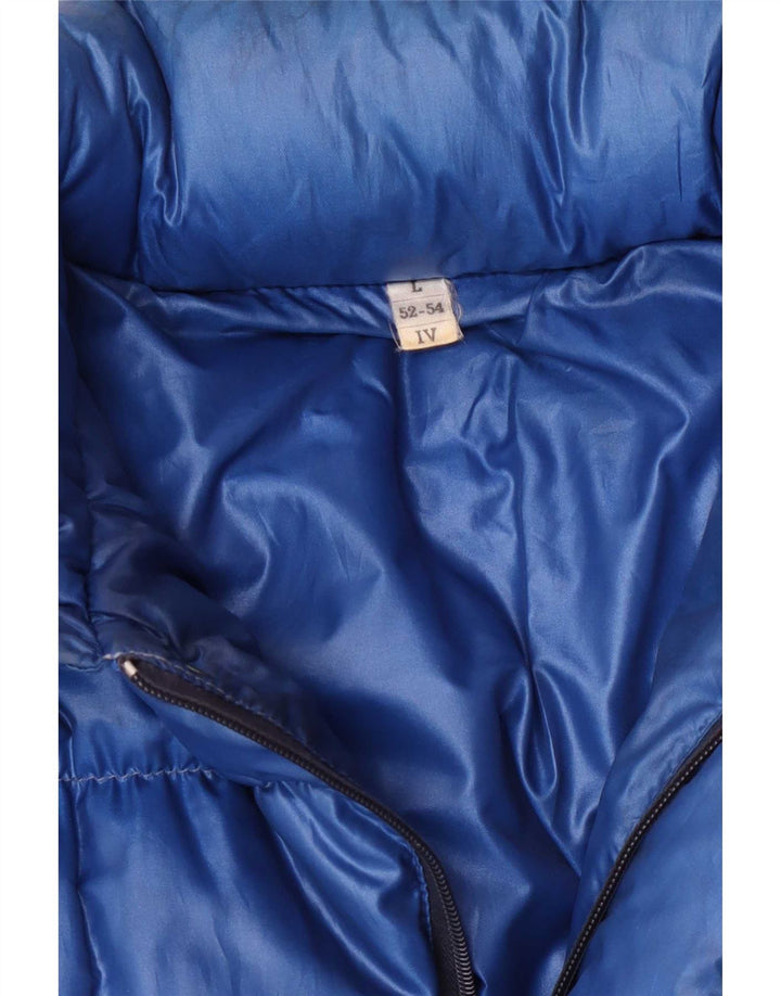 Ciesse Piumini Herren-Jacke mit Kapuze, gepolstert, Größe 40, Blau