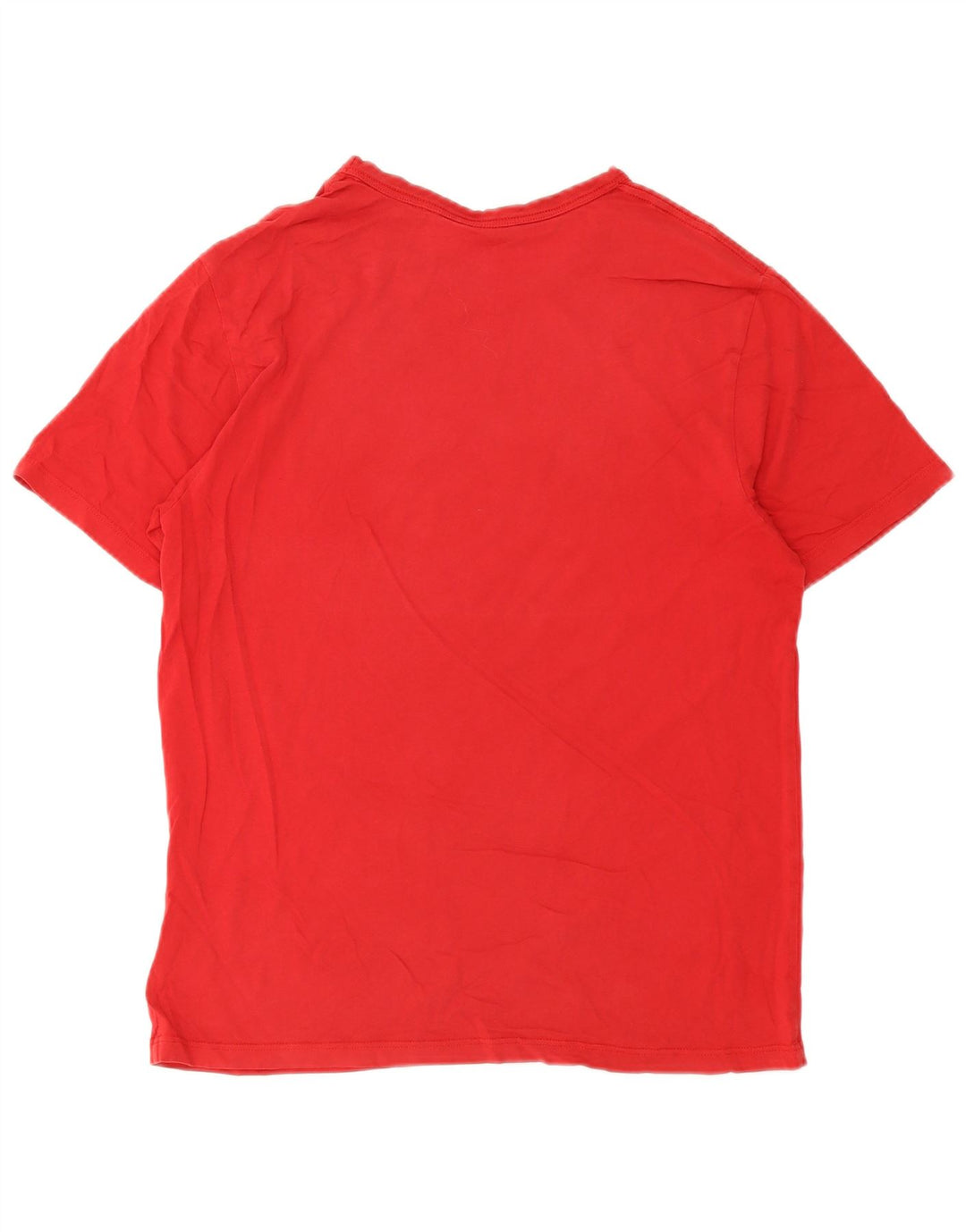 Champion Herren-T-Shirt mit Grafik, mittelrote Baumwolle