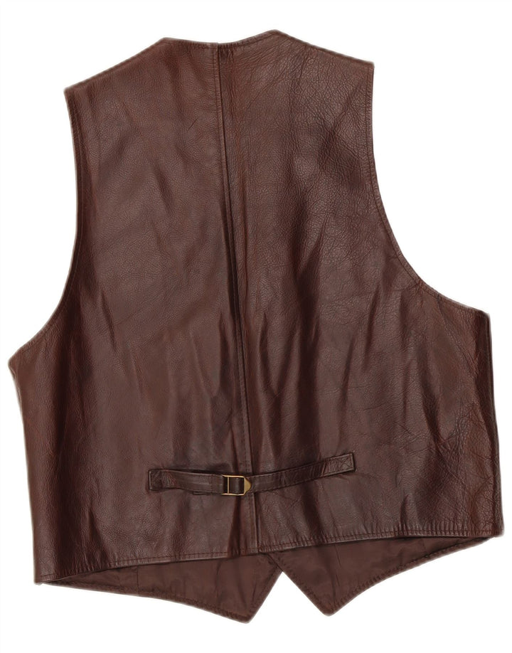 Forester Herren Lederweste IT 54 XL Braunes Leder