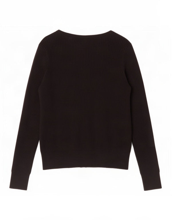 Marks & Spencer Damen-Cardigan-Pullover UK 14 Medium Schwarz