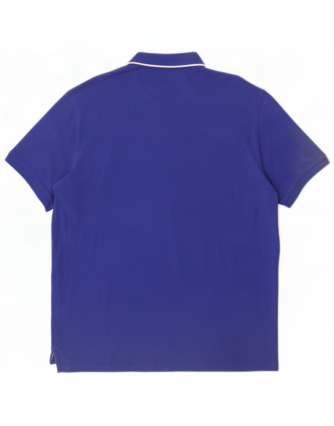Massimo Dutti Herren Poloshirt 2XL Blau Baumwolle