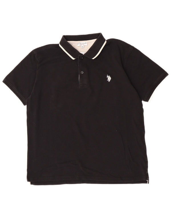 U.S. Polo Assn. Herrenhemd XL Schwarz